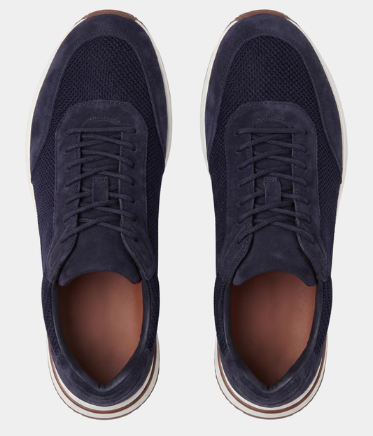 ZAPATOS CONFECCIÓN ARTESANAL PREMIUM AZUL | LUCÍA MONTIEL