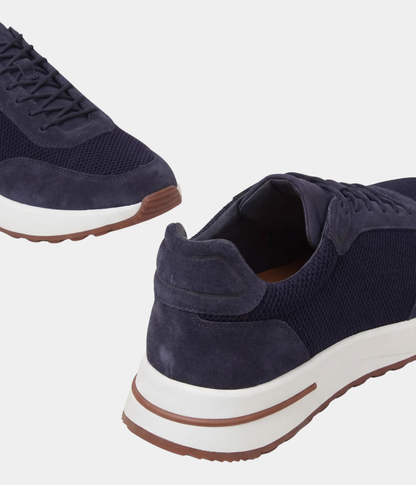 ZAPATOS CONFECCIÓN ARTESANAL PREMIUM AZUL | LUCÍA MONTIEL
