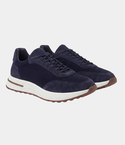 ZAPATOS CONFECCIÓN ARTESANAL PREMIUM AZUL | LUCÍA MONTIEL