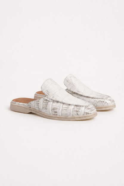 Mocasín Blanco Coconut | Edición Limitada | Lucía Montiel
