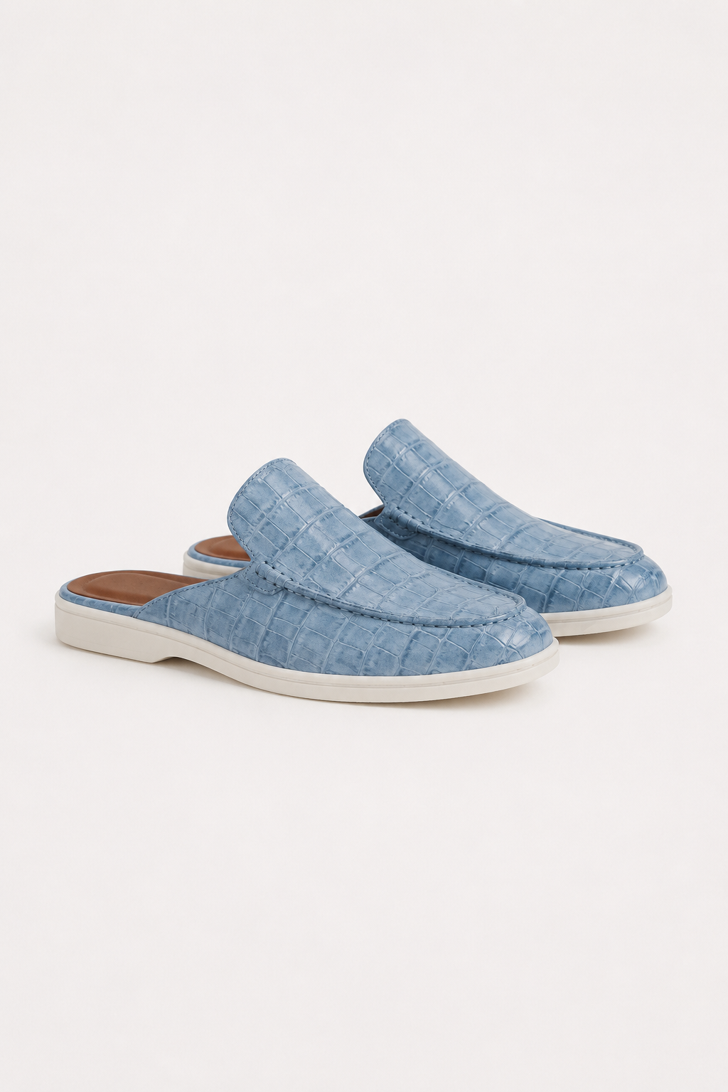 Mocasín Azul Baby Blue | Edición Limitada | Lucía Montiel