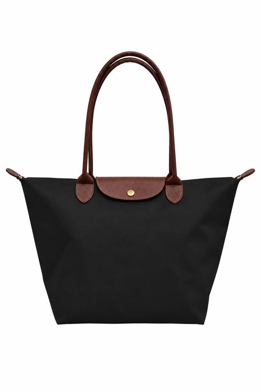 Bolso Grande Premium, Negro | Lucía Montiel