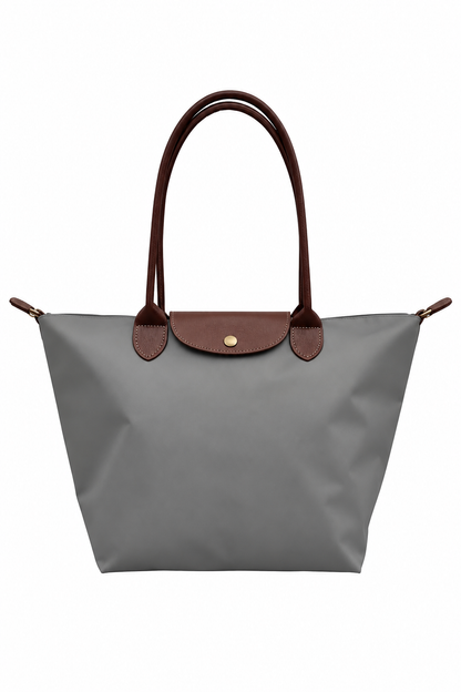 Bolso Grande Premium, Acero | Lucía Montiel