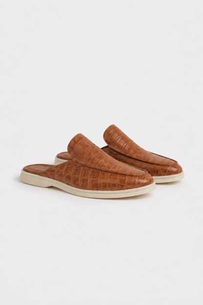 Mocasín Efecto Cocodrilo | Edición Limitada | Lucía Montiel