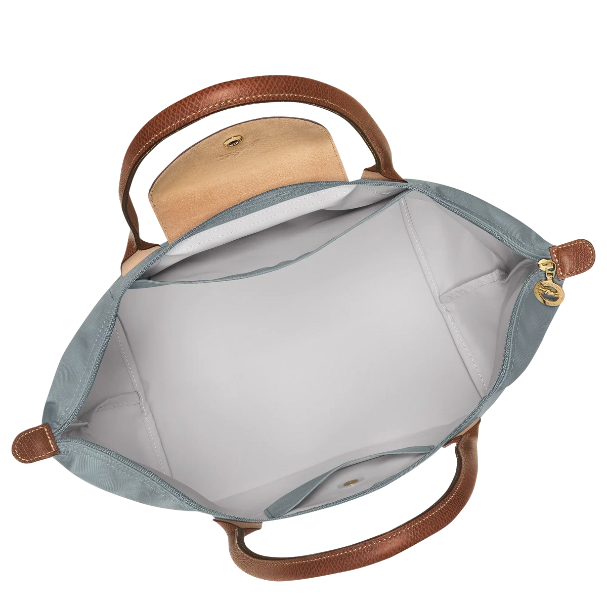Bolso Grande Premium, Acero | Lucía Montiel