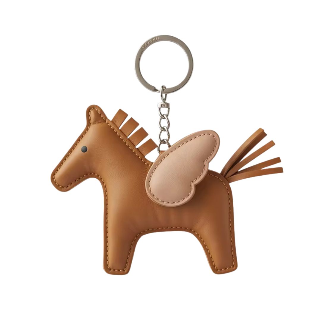 Charm de caballo de cuero | Lucía Montiel