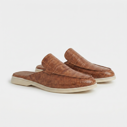 Mocasín Efecto Cocodrilo | Edición Limitada | Lucía Montiel