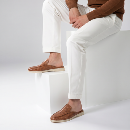 Mocasín Efecto Cocodrilo | Edición Limitada | Lucía Montiel