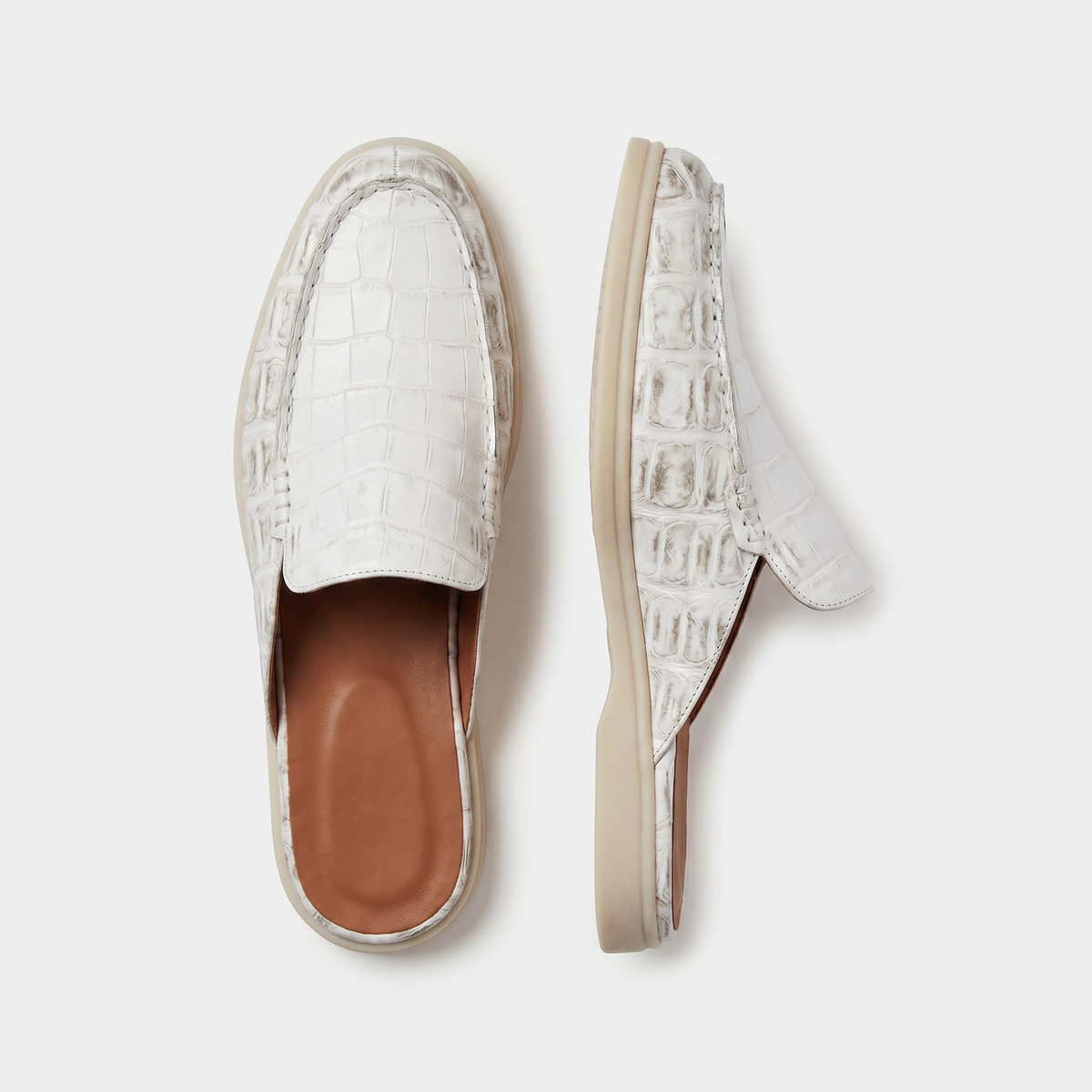 Mocasín Blanco Coconut | Edición Limitada | Lucía Montiel