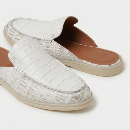 Mocasín Blanco Coconut | Edición Limitada | Lucía Montiel